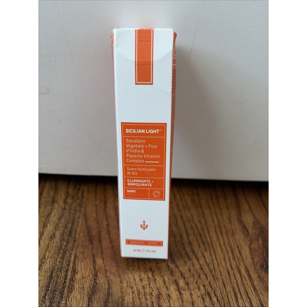 Skin & Co Sicilian Light Brightening Face Serum NIB 1 fl oz/ 30 mL Vegan